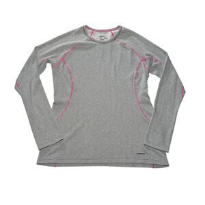 Patagonia Capilene 3 Midweight Base Layer Long Sleeve Gray Pink Women S Hiking
